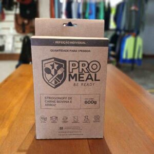 Refeição Strogonaff de Carne Bovina e Arroz Pro Meal