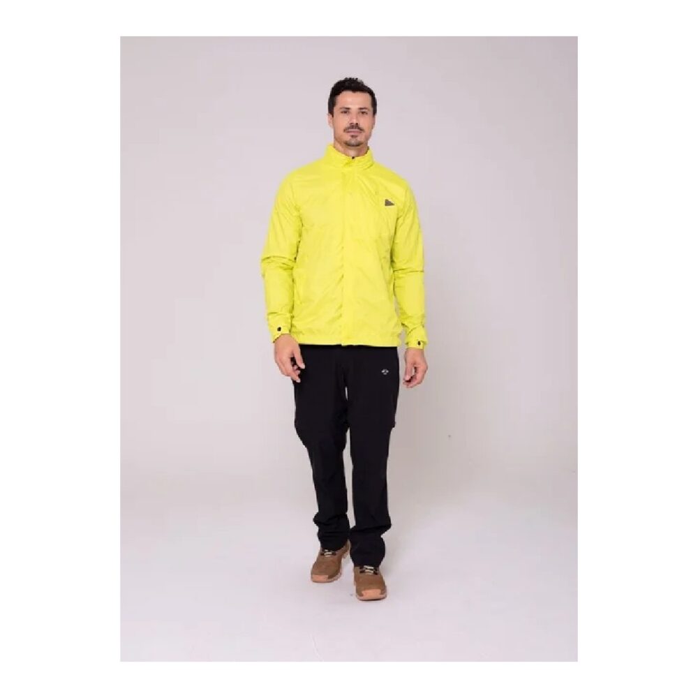 Jaqueta Território Amarelo Fluor Masculina Sol Sports