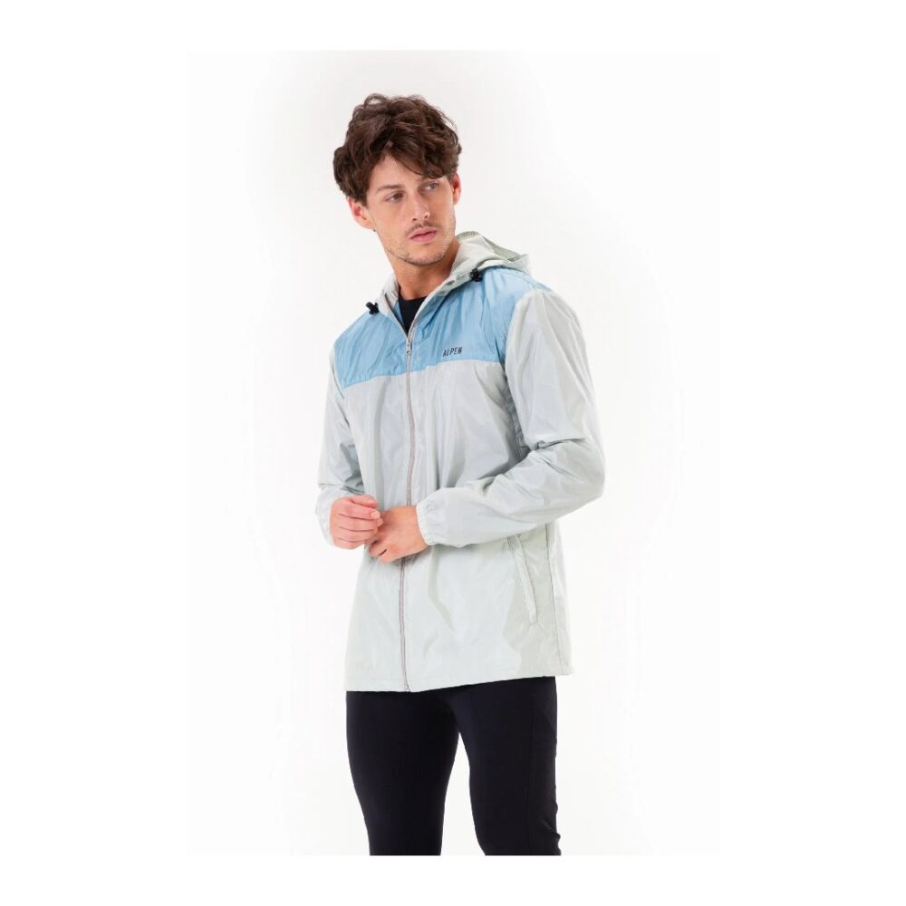 Jaqueta Hidrorrepelente Poliamida M Cinza Claro Masculina Alpen