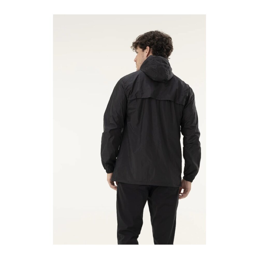 Jaqueta Hidrorrepelente Poliamida Preta Masculina Alpen