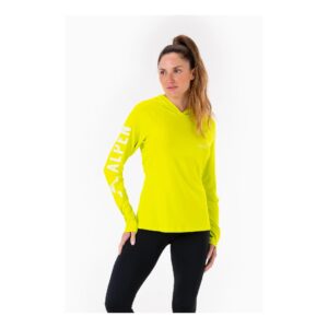 Blusa UV Dry Explorer M Verde Neon Feminina Alpen