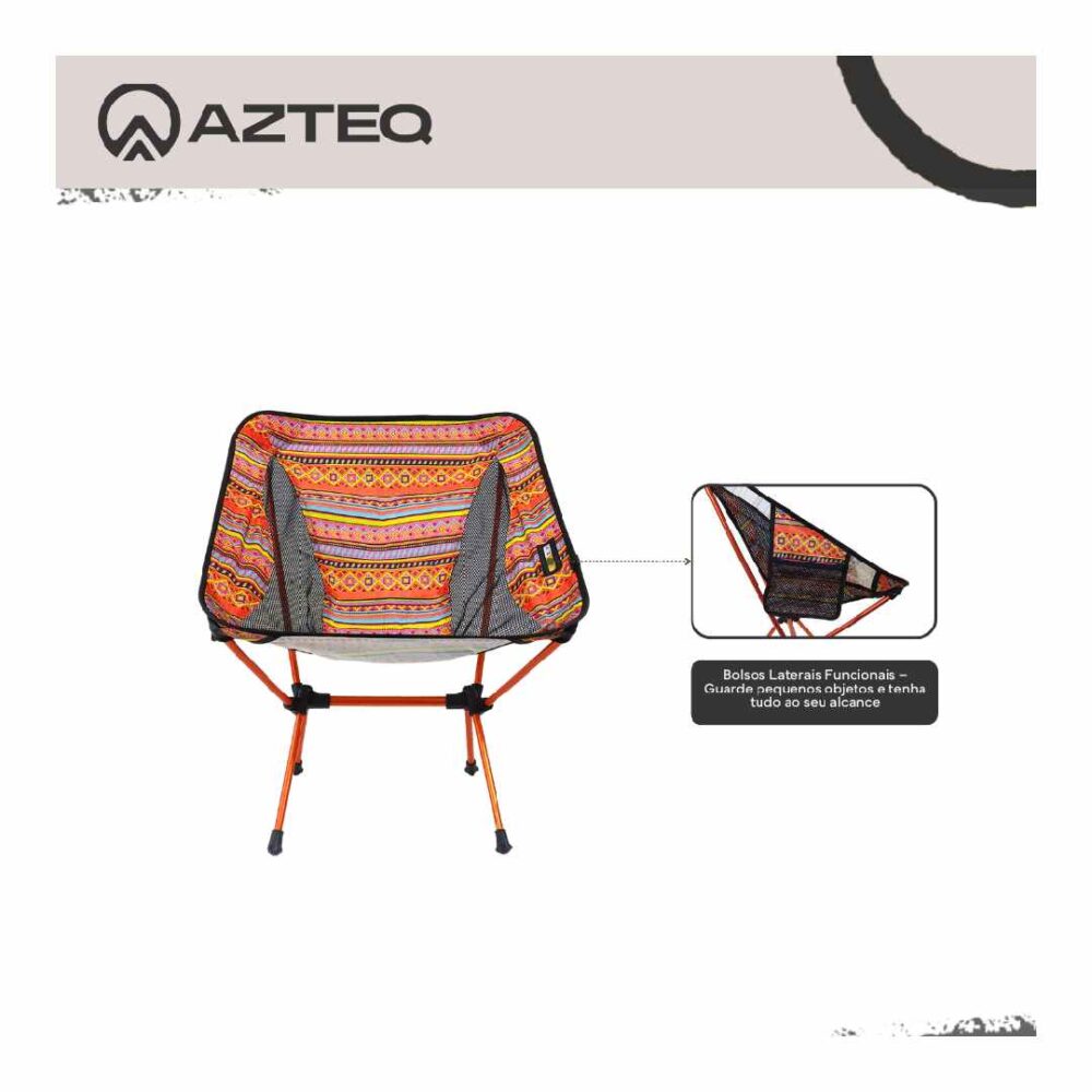Cadeira Desmontável Portátil Osho Azteq