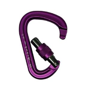 Mosquetão Alumínio Mini HMS Klein Roxo Alpen Pass