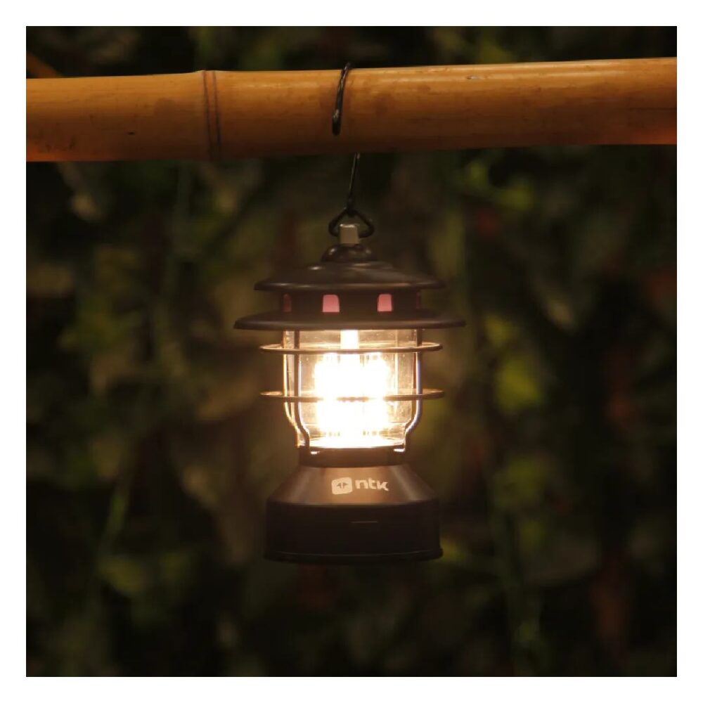 Lampião Radiant 250 Lúmens Recarregável NTK