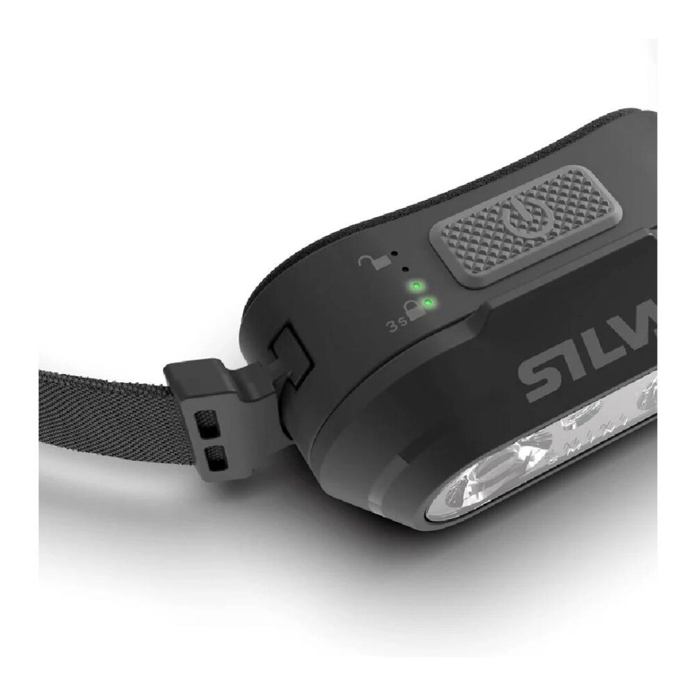 Lanterna de Cabeça Smini Black Silva