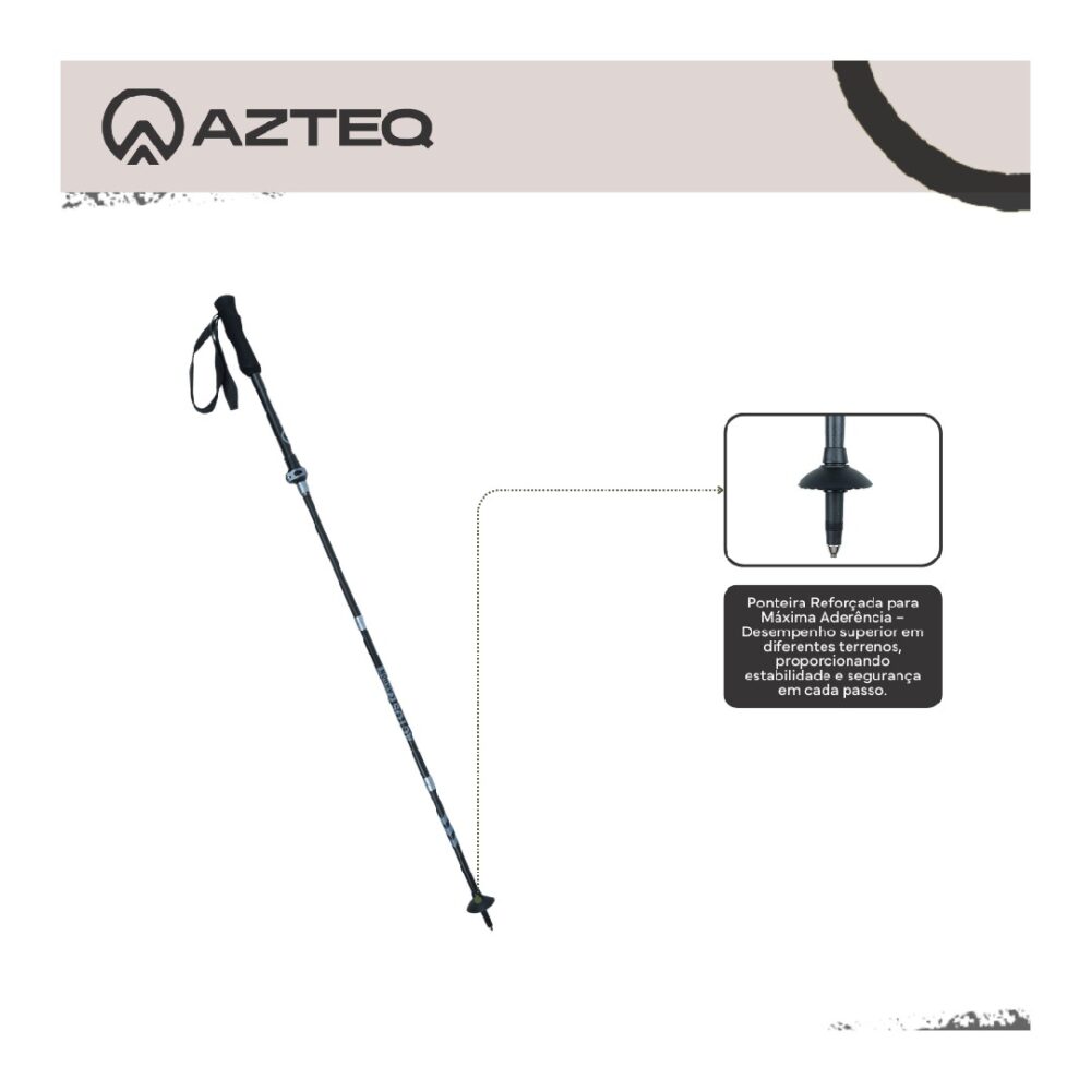 Bastão de Caminhada Actos Pro Race Carbon Azteq