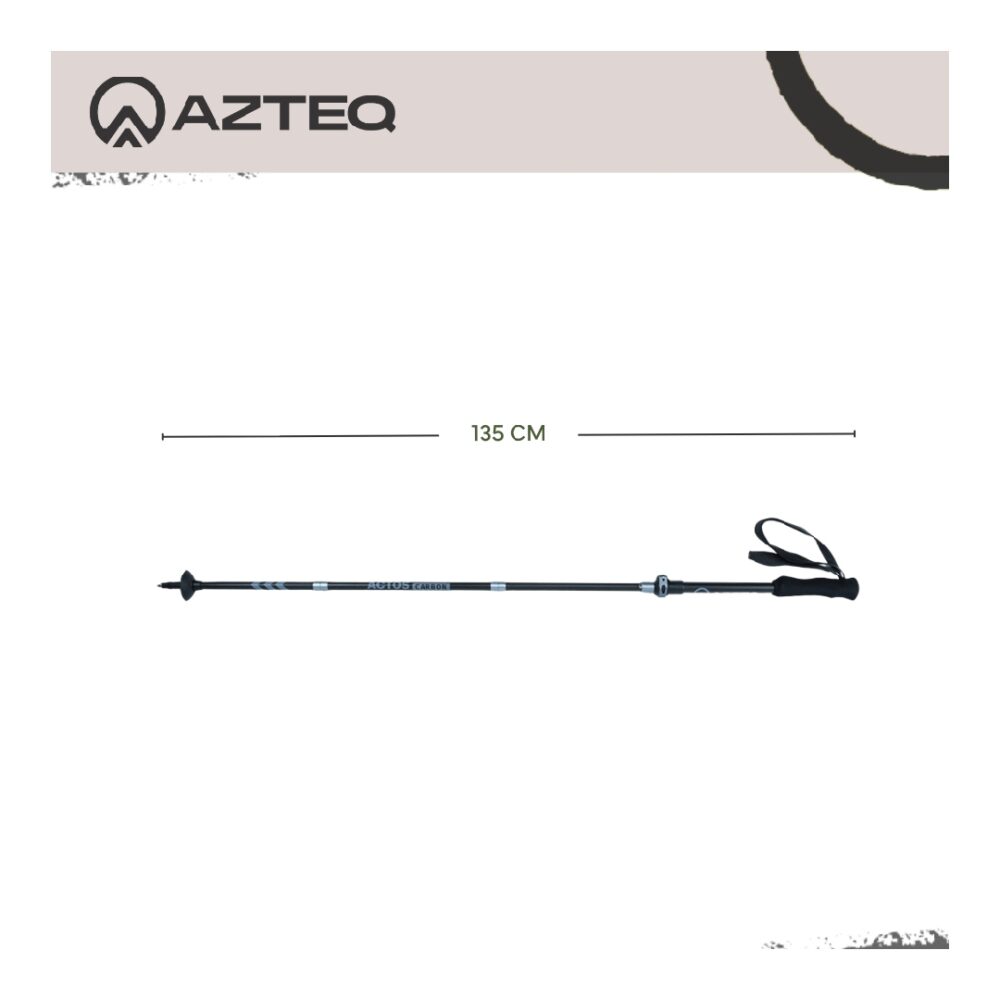 Bastão de Caminhada Actos Pro Race Carbon Azteq