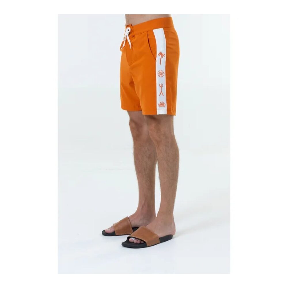 Bermuda Boardshort Tactel Seascape Laranja 42 Alpen