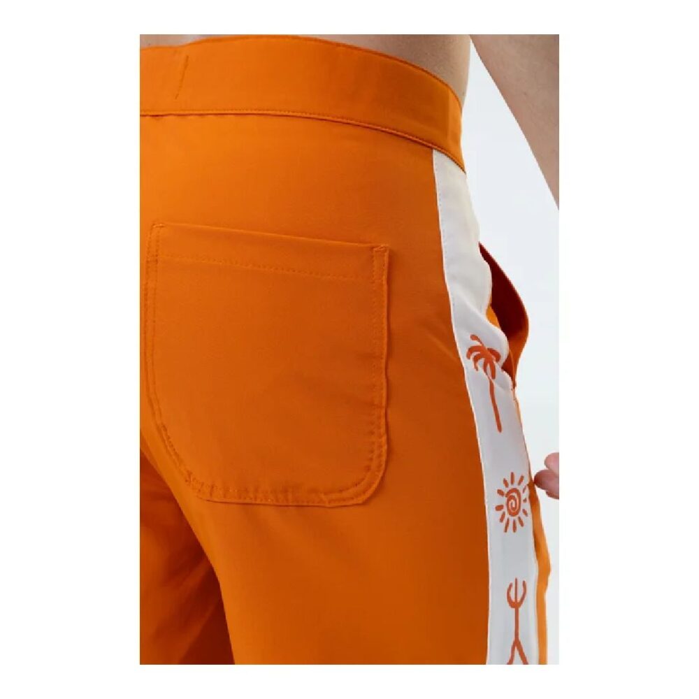 Bermuda Boardshort Tactel Seascape Laranja 44 Alpen