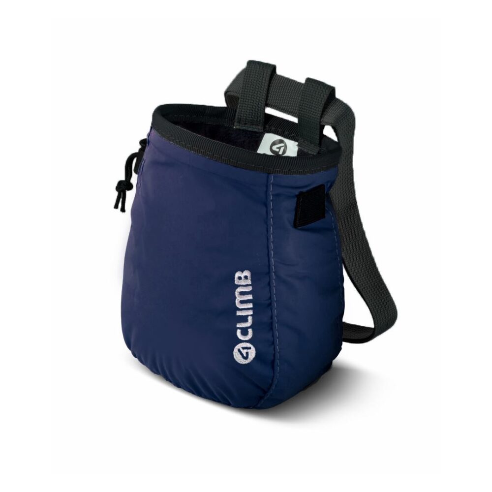 Chalk Bag Medio 4Climb Azul Marinho