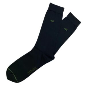 Meia Cano Médio Preta Mountain Socks