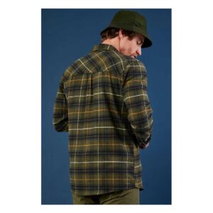 Camisa Flanela Climb Verde Aspargo Masculina