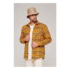 Camisa Flanela Climb Amarelo Ocre Masculina
