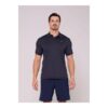 Camisa Polo Trajetória Masculina Preta Sol Sports