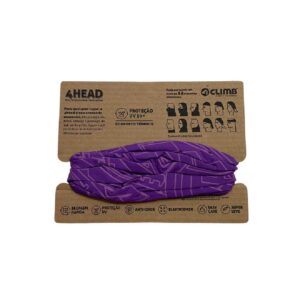 Bandana Dry Tech UV50+ Roxo 4Climb
