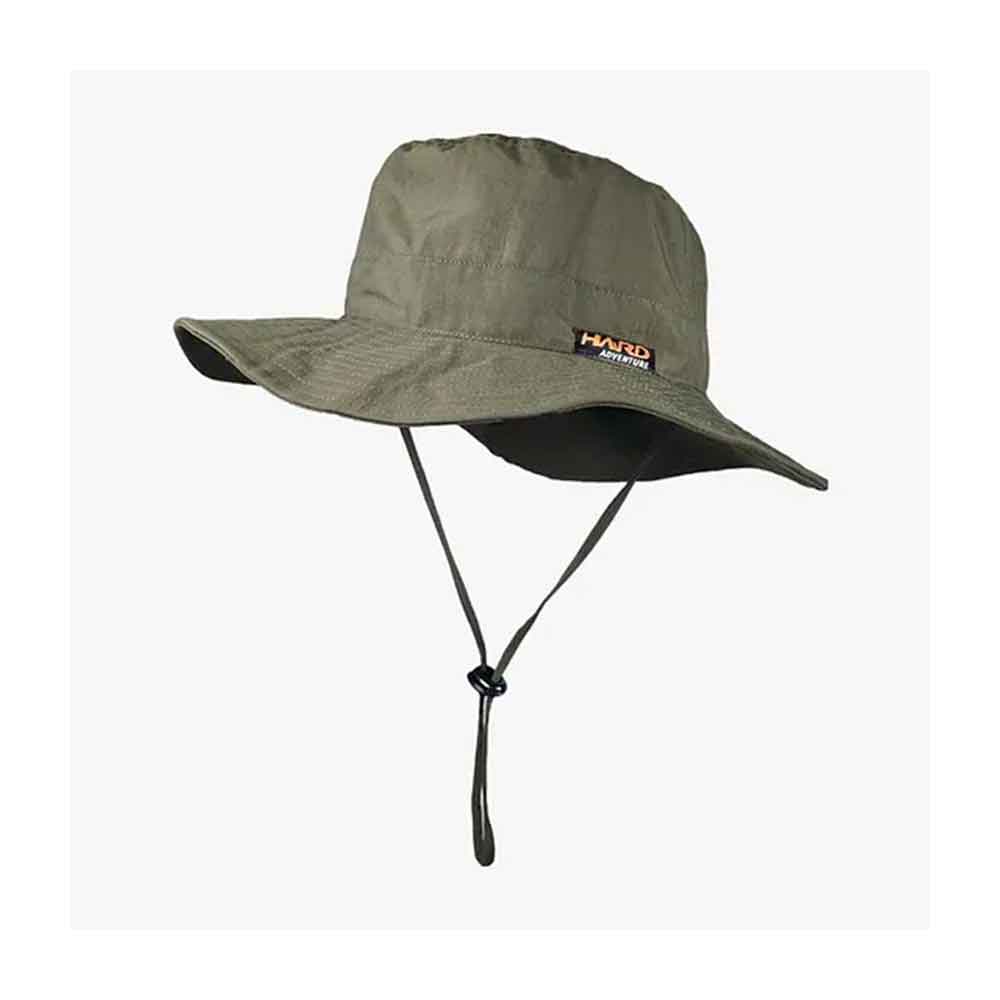 Chapéu Australiano UV50+ Verde Musgo Hard Adventure