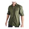 Camisa Hard Safari UV50+ Verde Musgo Masculino Hard Adventure