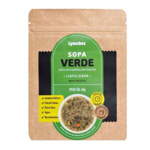Sopa Verde Lentilha e Quinoa com Vegetais 65g Liofilizado Lyovibes
